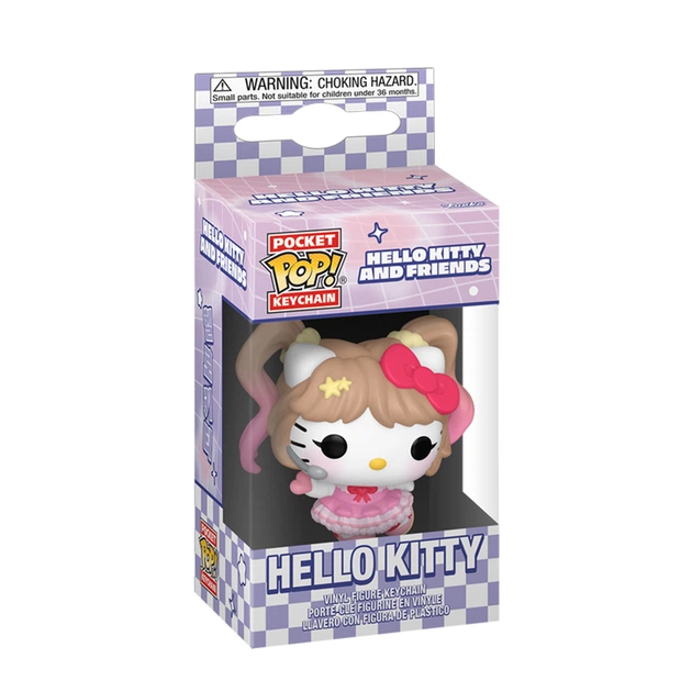 Игровая фигурка на клипсе Funko POP Hello Kitty - Hello Kitty K-Pop Многоцветная - Фото 1 Игровая фигурка на клипсе Funko POP Hello Kitty - Hello Kitty K-Pop Многоцветная - изображение 1