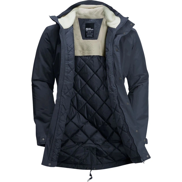 Чоловіча водонепроникна куртка Jack Wolfskin Talforst парка темно-синього кольору XL 1116011 1010 (XL) - Фото 4 Чоловіча водонепроникна куртка Jack Wolfskin Talforst парка темно-синього кольору XL 1116011 1010 (XL) - изображение 4