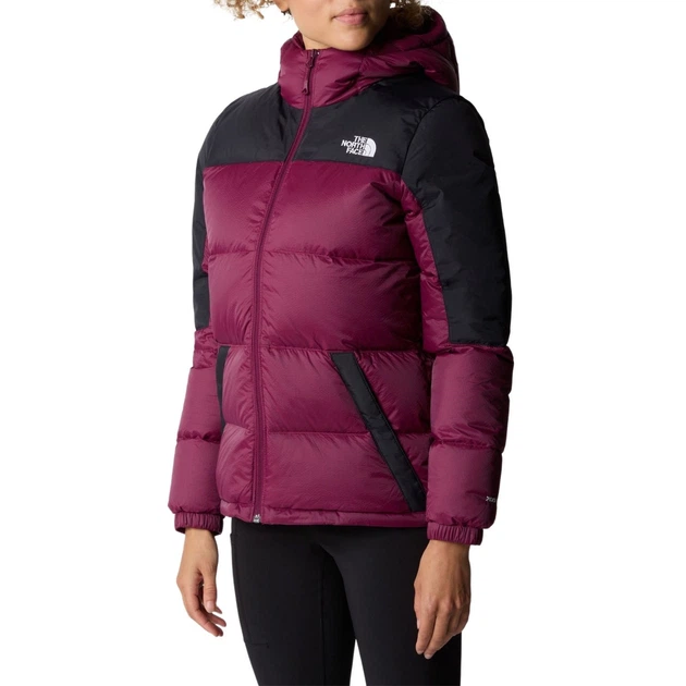 Жіноча пухова куртка The North Face Diablo Down Hoodie бордова XS NF0A55H4KK9 (XS) - зображення 3