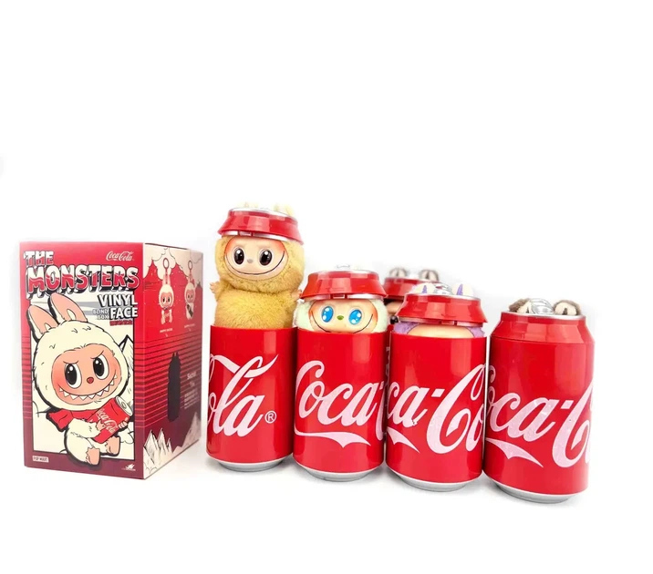 Мягкая плюшевая игрушка-брелок Лабубу (Labubu) POP MART The Monsters брелок на сумку или ключи - изображение 3