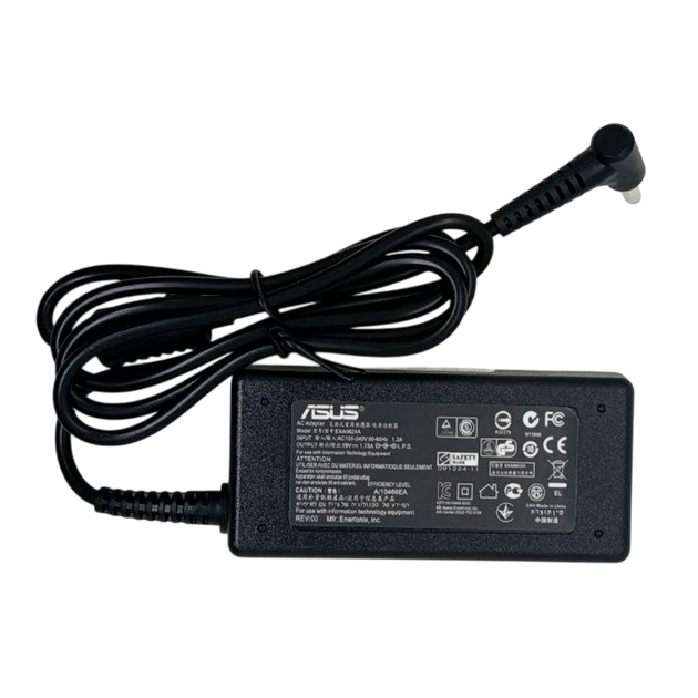 Блок живлення для ноутбука Asus 19 V 1.75 A 33 W (4.0*1.35 угловой) з індикатором Black - Фото 7 Блок живлення для ноутбука Asus 19 V 1.75 A 33 W (4.0*1.35 угловой) з індикатором Black - зображення 7