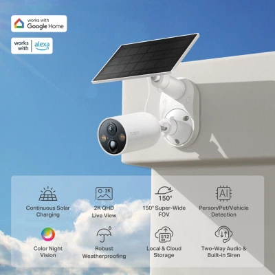 Камера відеоспостереження TP-Link TAPO-C425-KIT (TAPO-C425KIT) - изображение 6