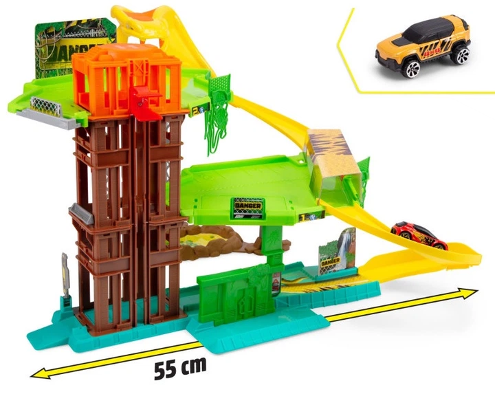 Паркінг-гараж Simba Dickie Toys Джунглі з машинкою 333-8000 (4006333093920) - зображення 3
