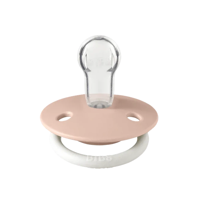 Пустушка BIBS 0-3 years Silicone - Blush GLOW - изображение 2
