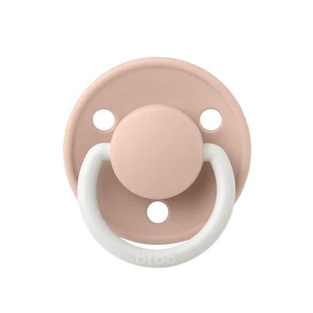 Пустушка BIBS 0-3 years Silicone - Blush GLOW - изображение 6
