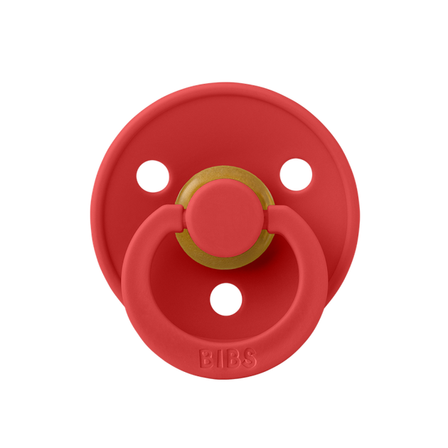 Пустушка Bibs 0-6 міс Latex Colour Strawberry - зображення 5