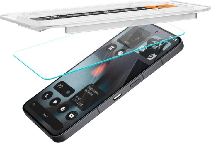 Szkło hartowane Spigen Glas.TR EZ Fit do Nothing Phone 3 2 szt. (AGL10165) - obraz 4