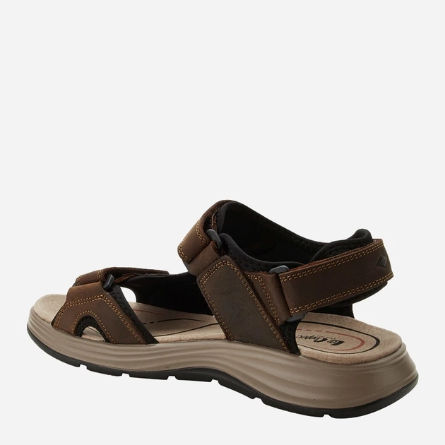 Чоловічі сандалії шкіряні Lee Cooper LCW-26-01-4024 44 (29.3 см) Коричневі (5901479601949) - зображення 3