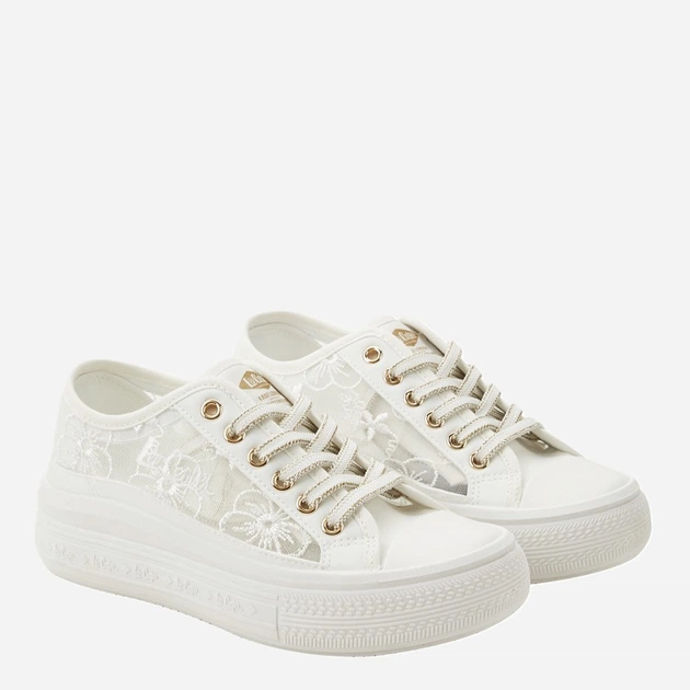 Trampki damskie do kostki Lee Cooper LCW-26-44-4480 39 (25.3 cm) Białe (5901479633131) - obraz 2
