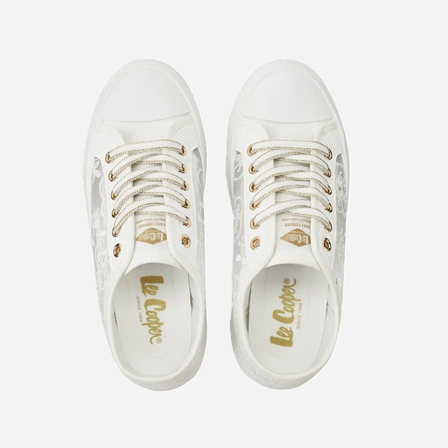 Trampki damskie do kostki Lee Cooper LCW-26-44-4480 41 (26.5 cm) Białe (5901479633155) - obraz 3