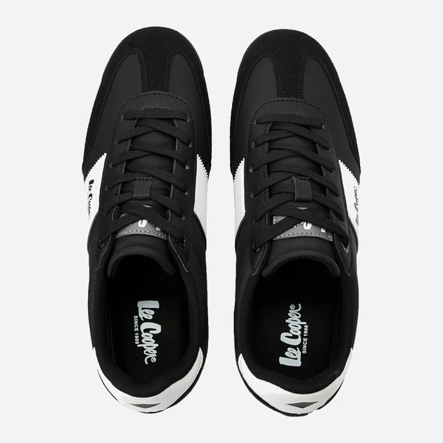 Sneakersy męskie Lee Cooper LCW-26-03-4136 41 (27.3 cm) Czarne (5901479610781) - obraz 4