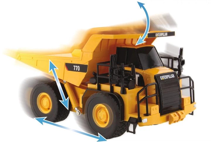 Wywrotka zdalnie sterowana Carrera CAT 770 (4897069492046) - obraz 3