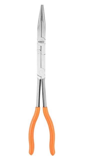 Szczypce Neo Tools 01-2913 wygięte z podwójnym przegubem CrV (5906692018796) - obraz 2