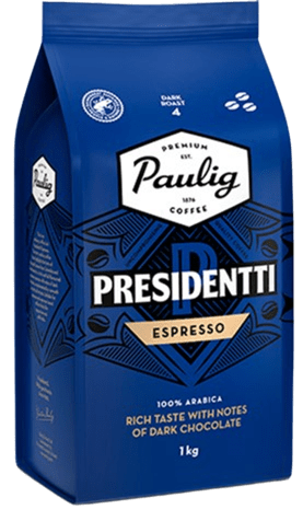 Кофе в зернах Paulig Presidentti Espresso 1 кг (6411300169337) - Фото 1 Кофе в зернах Paulig Presidentti Espresso 1 кг (6411300169337) - изображение 1
