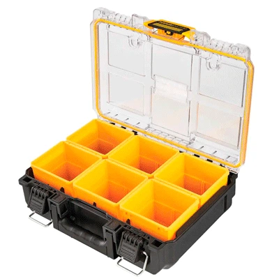 Органайзер DeWALT TOUGHSYSTEM 2.0 1/2 261х385х124мм (DWST83392-1) - Фото 4 Органайзер DeWALT TOUGHSYSTEM 2.0 1/2 261х385х124мм (DWST83392-1) - изображение 4