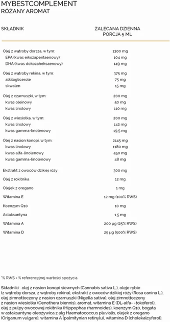 Suplement diety MyBestPharm MyBestComplement 250 ml (5904013745024) - obraz 2