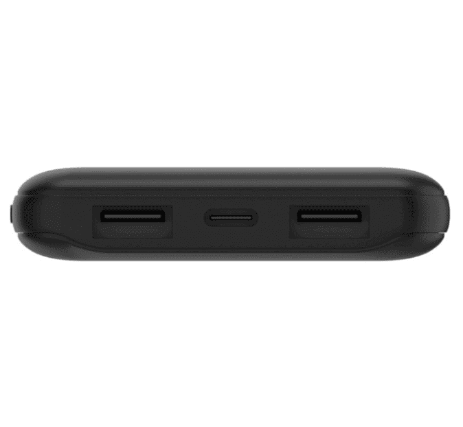 Повербанк Belkin 10000mAh 15Вт 2хUSB-A/USB-C (BPB011BTBK) - Фото 3 Повербанк Belkin 10000mAh 15Вт 2хUSB-A/USB-C (BPB011BTBK) - изображение 3