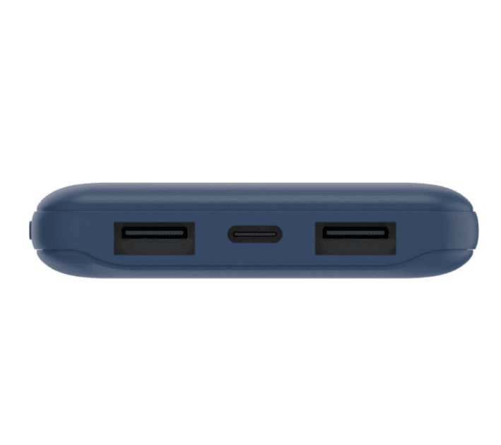 Повербанк Belkin 10000mAh 15Вт 2хUSB-A/USB-C (BPB011BTBL) - Фото 3 Повербанк Belkin 10000mAh 15Вт 2хUSB-A/USB-C (BPB011BTBL) - изображение 3
