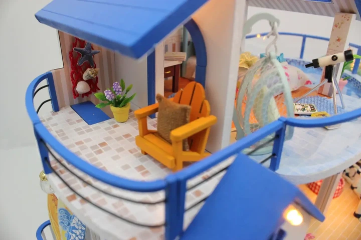 3D Румбокс DIY «Sailing Memory» — Магия океана + Пылезащитный купол13844Z - изображение 4