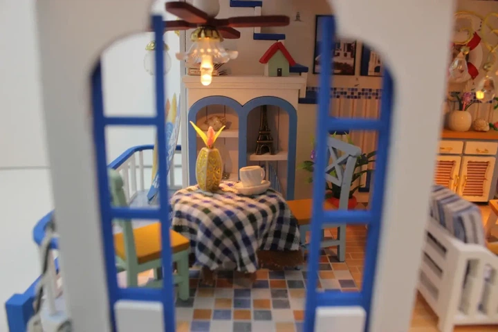 3D Румбокс DIY «Sailing Memory» — Магия океана + Пылезащитный купол13844Z - изображение 5