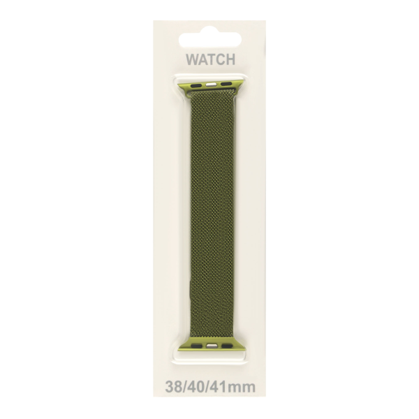 Ремінець для Apple Watch Milanese Loop 42/44/45/49 mm Green - изображение 3