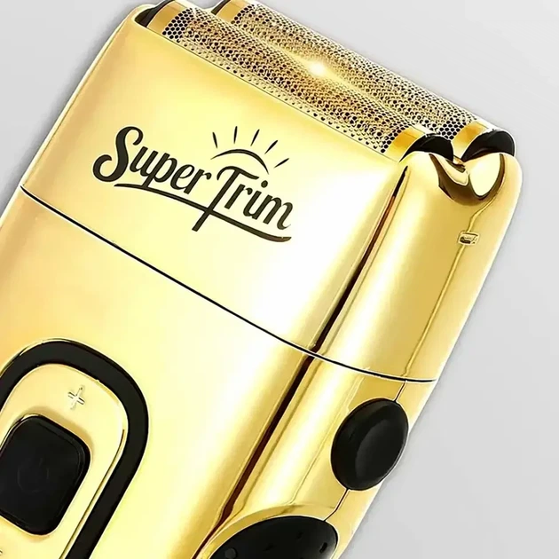 Электробритва VGR Super Trim V-332 золотая с дисплеем аккумуляторная USB 150 минут работы 3 скорости - изображение 4
