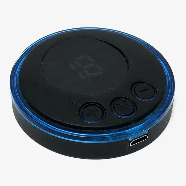 Масажний килимок для ніг 8 режимів USB акумуляторний чорний Foot Massager 8R - зображення 7