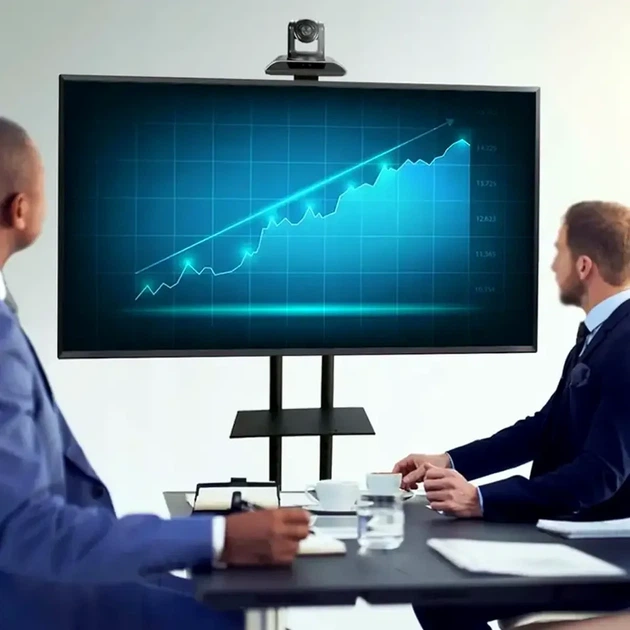 Стійка для телевізора 32-70 дюймів до 40 кг з регулюванням висоти TV CART 1500 чорна - Фото 5 Стійка для телевізора 32-70 дюймів до 40 кг з регулюванням висоти TV CART 1500 чорна - зображення 5