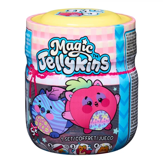 М'яка іграшка-сюрприз Magic Jellykins у чарівній банці (SM68900) - зображення 3