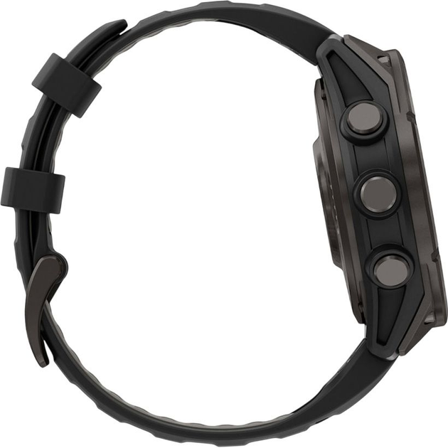 Смарт-часы Garmin Fenix 8 Pro AMOLED Sapphire 47mm Carbon Gray DLC Titanium with Black/Pebble Gray Silicone Band (010-03198-01) - изображение 7