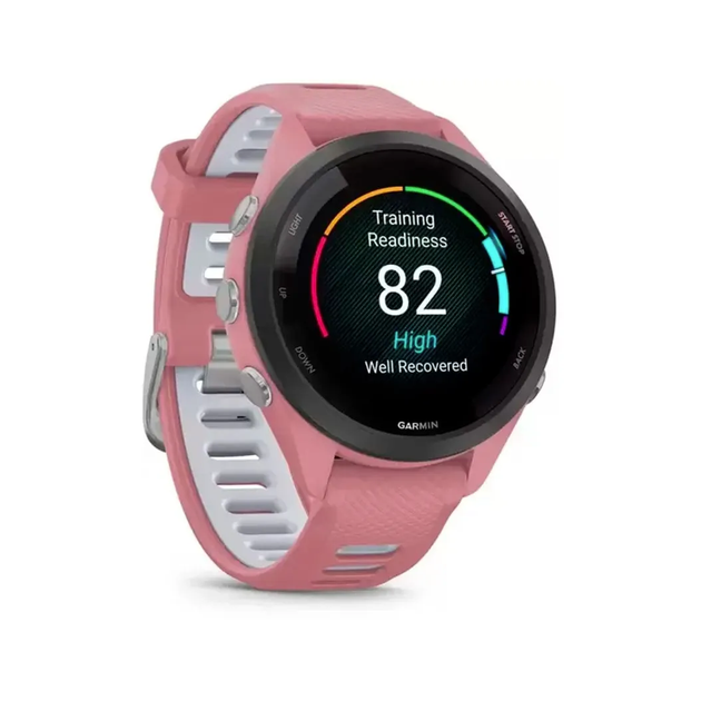 Смарт-часы Garmin Forerunner 265S Black Bezel w. Light Pink Case and Light Pink/Whitestone S. Band (010-02810-05/15) - Фото 3 Смарт-часы Garmin Forerunner 265S Black Bezel w. Light Pink Case and Light Pink/Whitestone S. Band (010-02810-05/15) - изображение 3