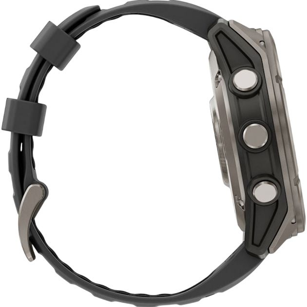 Смарт-часы Garmin Fenix 8 Pro AMOLED Sapphire 51mm Carbon Gray DLC Titanium with Graphite/Black Silicone Band - изображение 6