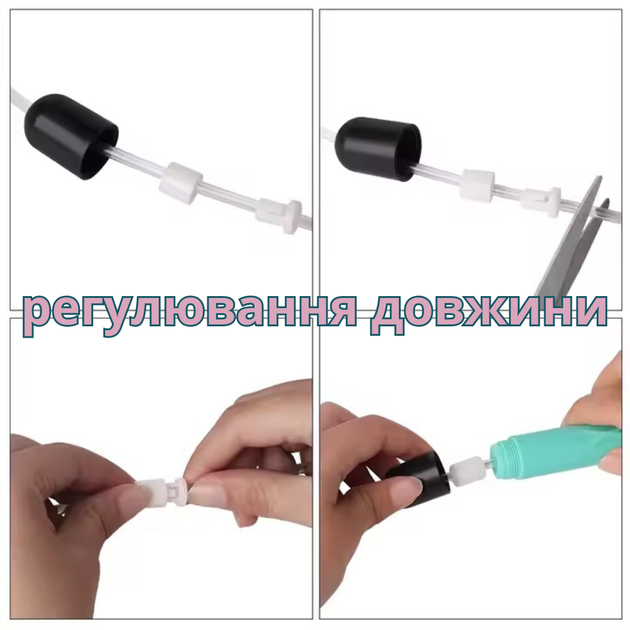 Светодиодная сияющая скакалка с LED подсветкой для спорта детей и взрослых 2.8 м розовая JDT-0849191 - Фото 6 Светодиодная сияющая скакалка с LED подсветкой для спорта детей и взрослых 2.8 м розовая JDT-0849191 - изображение 6