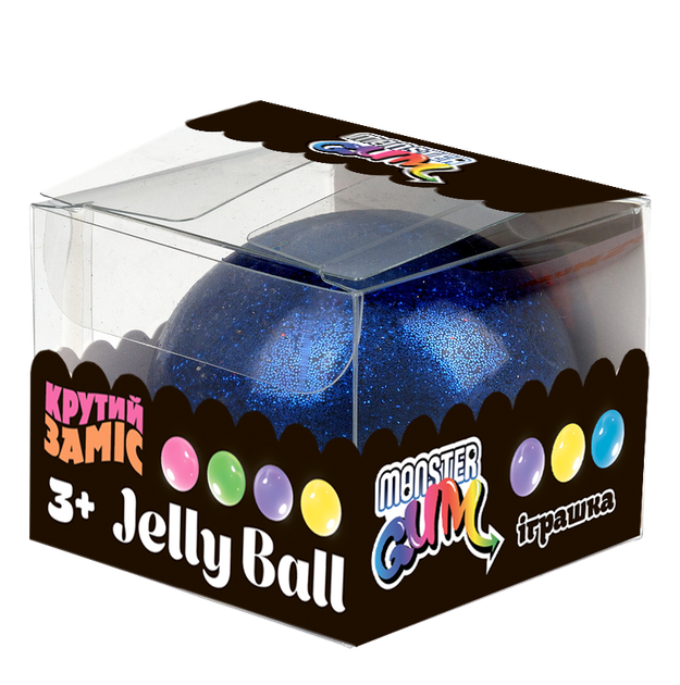 Іграшка Monster Gum "Крутий заміс" Jelly Ball 6 см - Фото 1 Іграшка Monster Gum "Крутий заміс" Jelly Ball 6 см - зображення 1