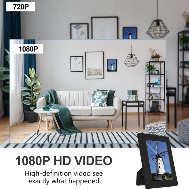 Камера видеонаблюдения в фоторамке Nevarde HM100 1080p - изображение 5
