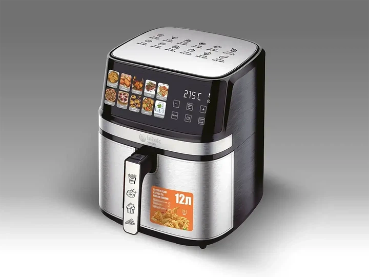 Аэрофритюрница мультипеч BITEK BT-5384/6154 4600Вт 12л Air Fryer с LED-дисплеем аэрогриль - изображение 2