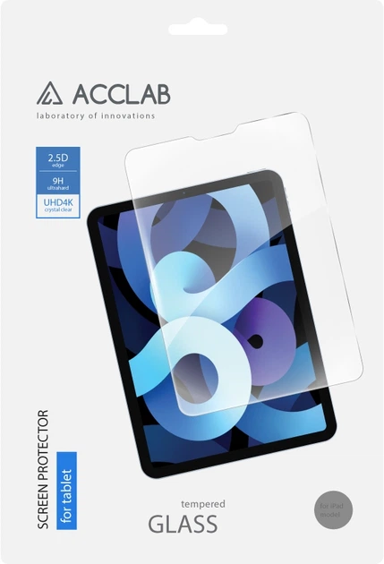 Защитное стекло ACCLAB 9H для планшета Samsung Galaxy Tab S10 FE/Galaxy Tab S9 FE 10.9" (1283126637001) - изображение 2