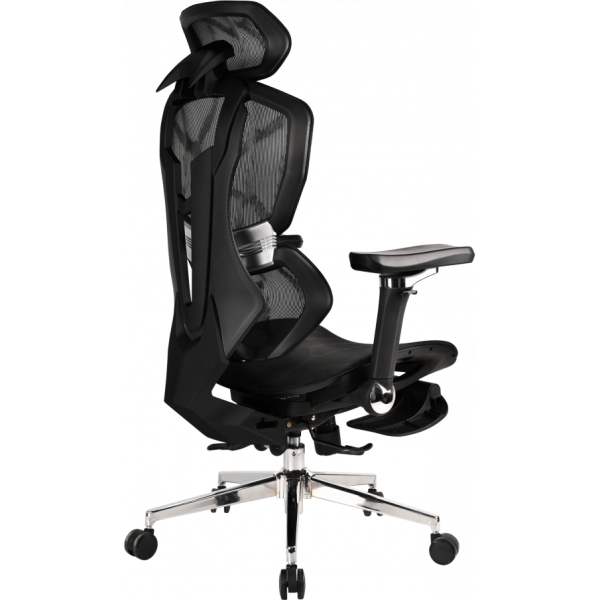 Геймерське крісло GT Racer X-7002 Black/Black (Massage) - зображення 3