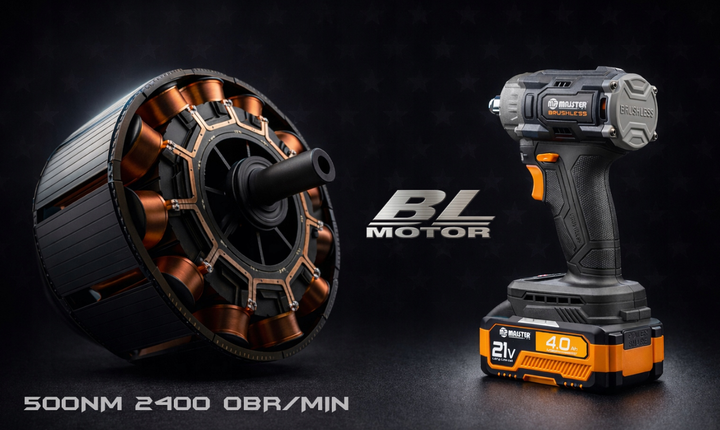 Гайковерт ударний акумуляторний 500Нм Majster Pro - Фото 6 Гайковерт ударний акумуляторний 500Нм Majster Pro - зображення 6