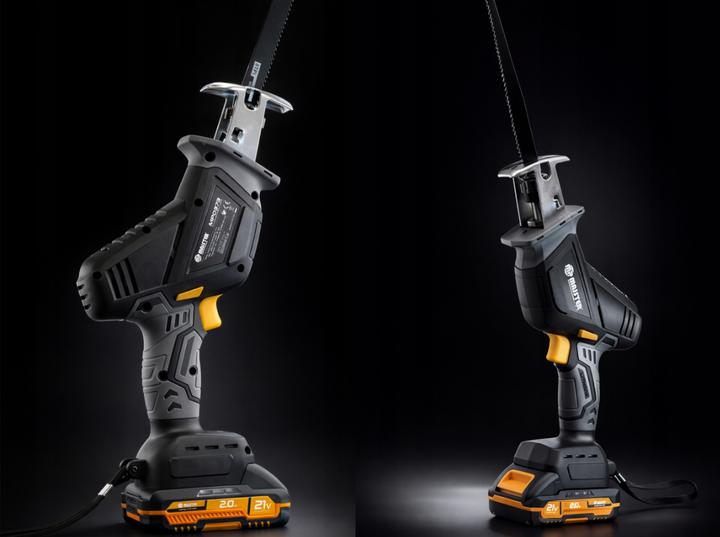 Акумуляторна шабельна пилка 21В 2Ач Majster Pro - зображення 6