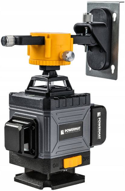16-рядковий лазерний рівень 4D 360 ° Powermat 40м PM1492 - зображення 8