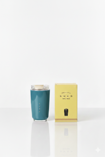 Термокухоль Smeg Wall Mug для гарячих і холодних напоїв 300ml синій - изображение 2