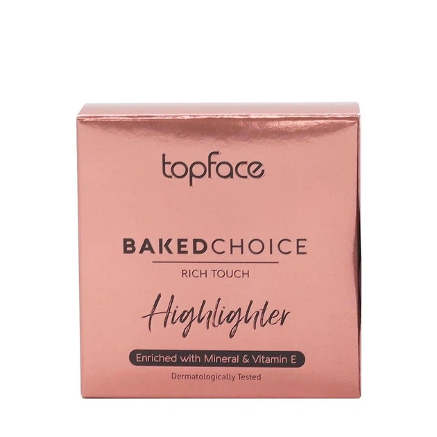 Хайлайтер запеченный Topface Baked Choice Rich Touch Highlighter 103 Cotton Candy - изображение 3