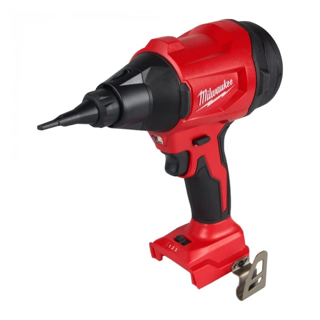 Повітродув акумуляторний MILWAUKEE, M18 BLHSB-0 18В 2880м/с 18000об/хв 1.2кг без АКБ та ЗП - изображение 3