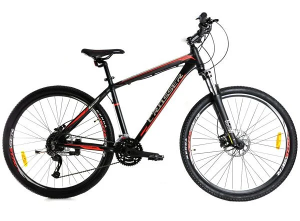 Велосипед горный алюминиевый Crosser Pionner 29" рама 19 дюйма Черно-красный - изображение 2