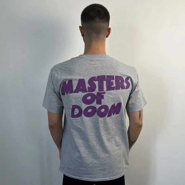 Футболка Black Sabbath - Masters Of Doom світло-сіра меланжева S - Фото 2 Футболка Black Sabbath - Masters Of Doom світло-сіра меланжева S - зображення 2