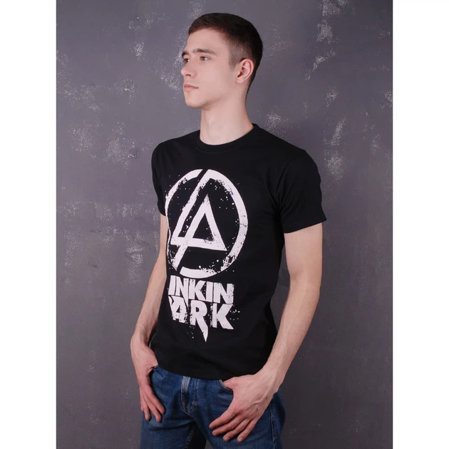 Футболка Linkin Park Logo L Чорний - Фото 1 Футболка Linkin Park Logo L Чорний - изображение 1