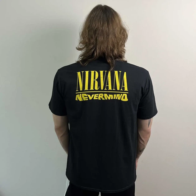 Футболка Nirvana - Nevermind (Album Cover) чорна S - изображение 2