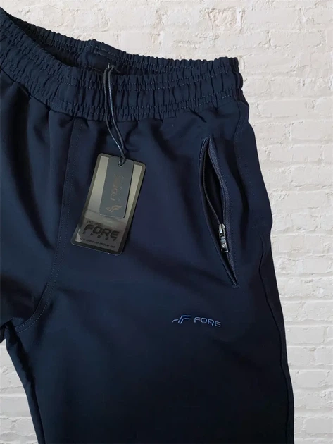Мужские спортивные штаны прямые тонкие Fore 3XL - Фото 3 Мужские спортивные штаны прямые тонкие Fore 3XL - изображение 3