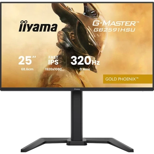 Монитор 24.5" Iiyama G-Master GB2591HSU-B1, Black - Фото 1 Монитор 24.5" Iiyama G-Master GB2591HSU-B1, Black - изображение 1